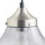 Luminaire suspendu en forme de cloche en orme