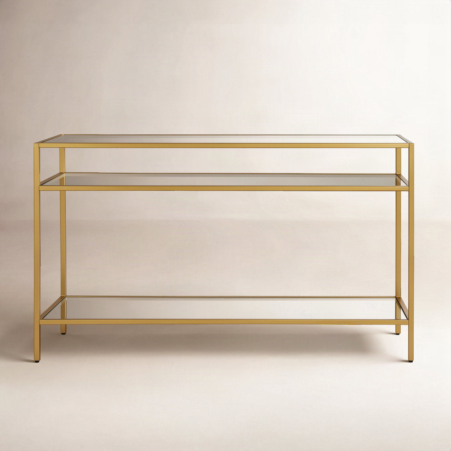 Marissa 42'' Console Table, Brass