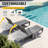 Tellie Outdoor Chaise Lounge-281052757