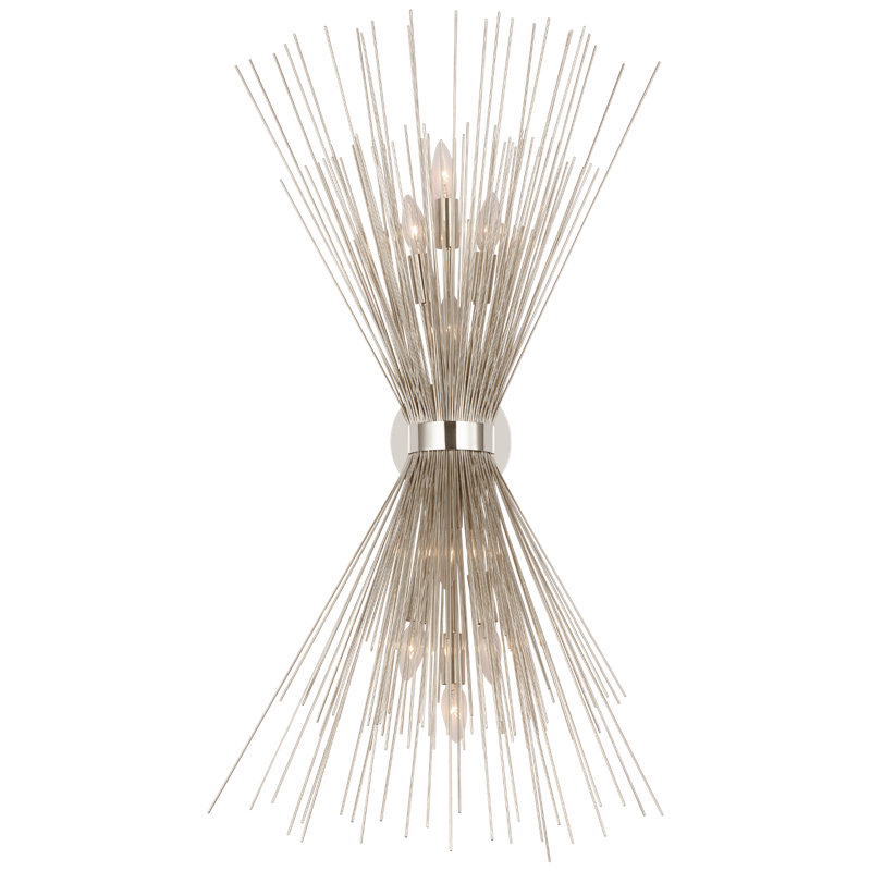 Strada 8 - Light Wallchiere, Polished Nickel
