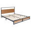 Rumi Metal Bed-1012179223