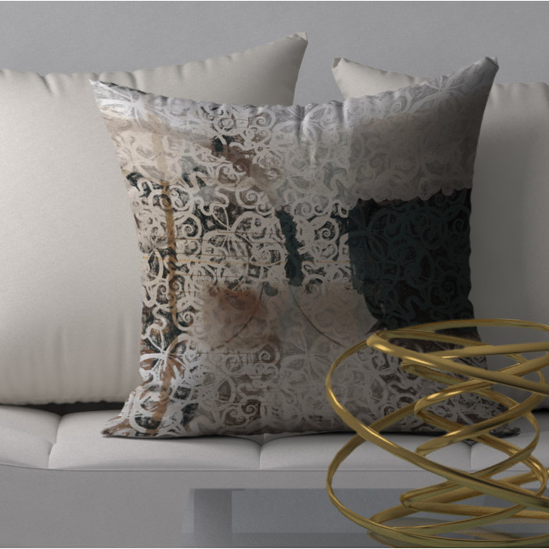  Housse de coussin carré et insert, 24 po x 24 po