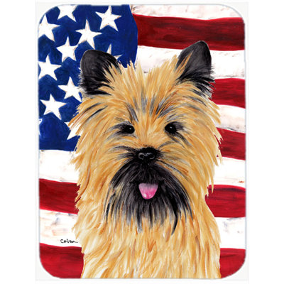 Patriotic Wood Glass Cutting Board
