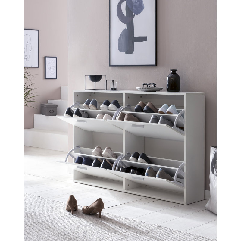 24 Pair Shoe Storage Cabinet