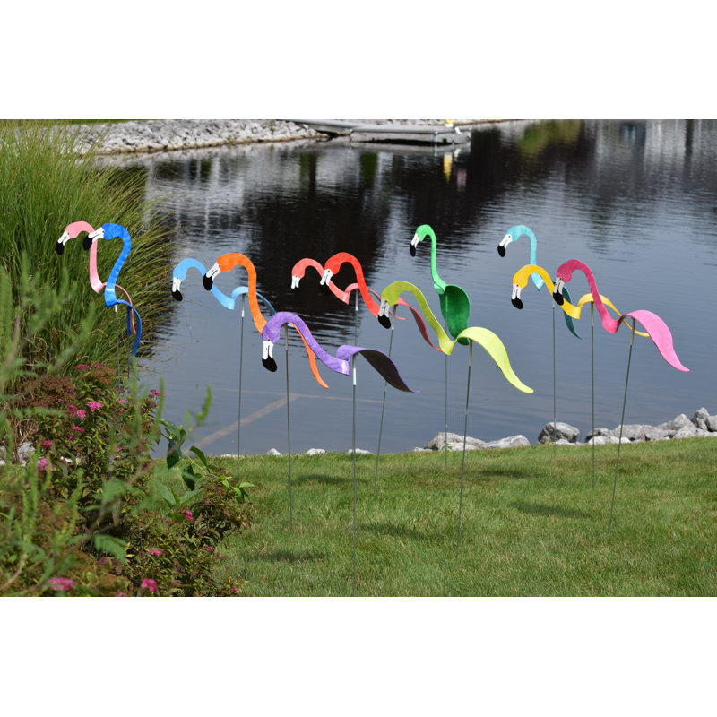 Art de jardin Emersyn Kelly Flamingo, Melon d'eau