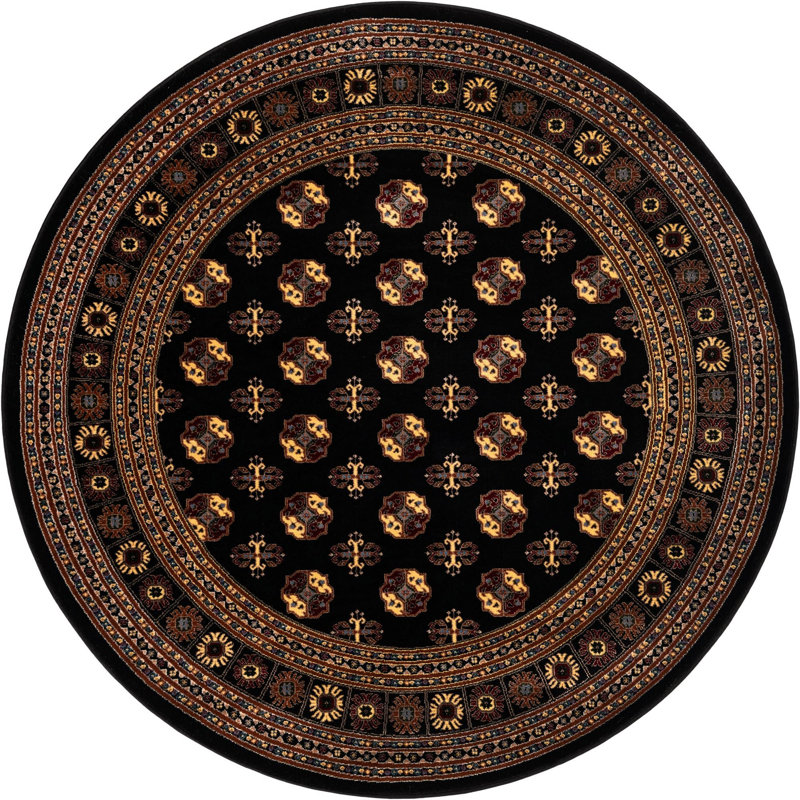  Balikh Tekke Rug, Round 6'1"