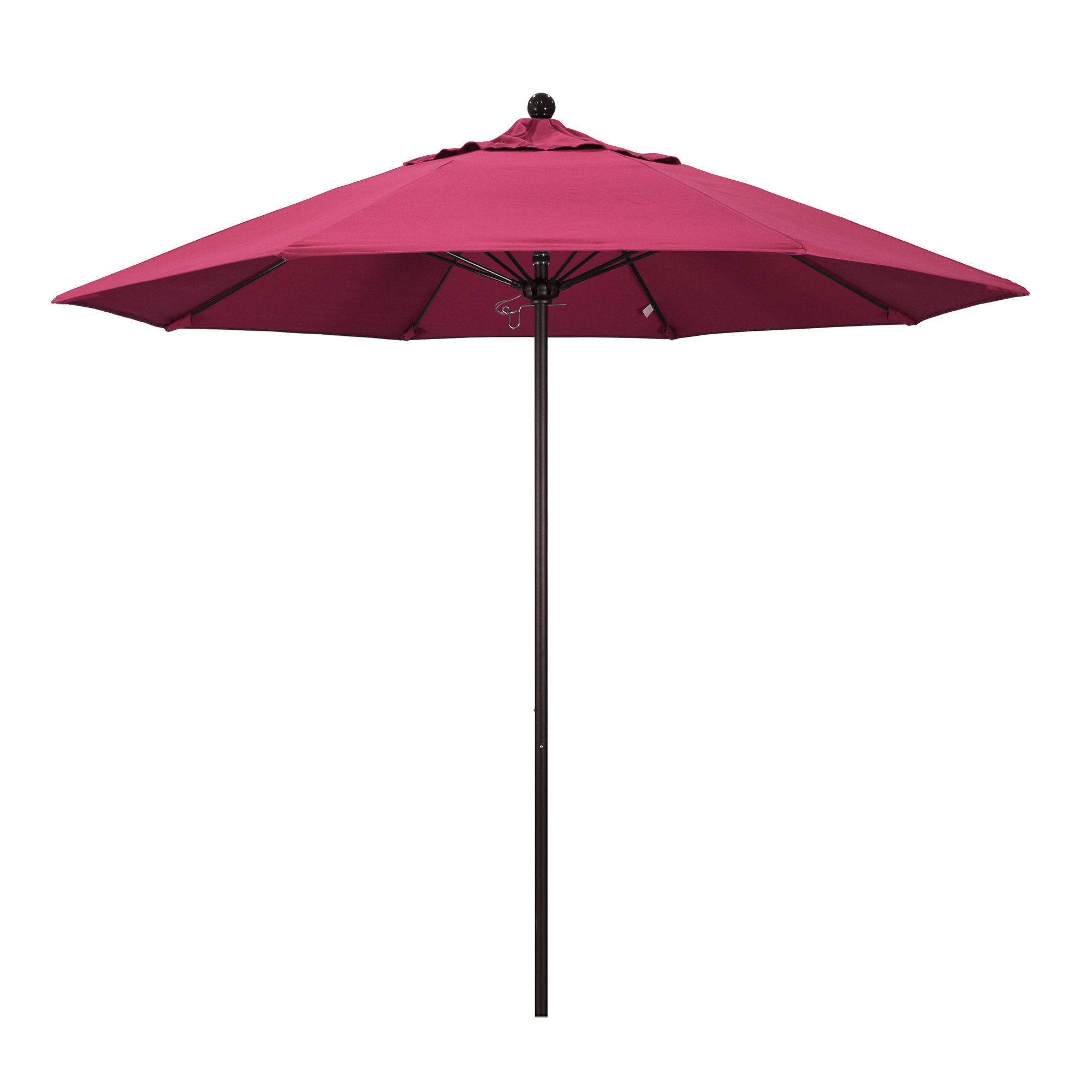 Hibo 108'' Sunbrella® Outdoor Umbrella, Canvas Hot Pink Sunbrella® Canvas