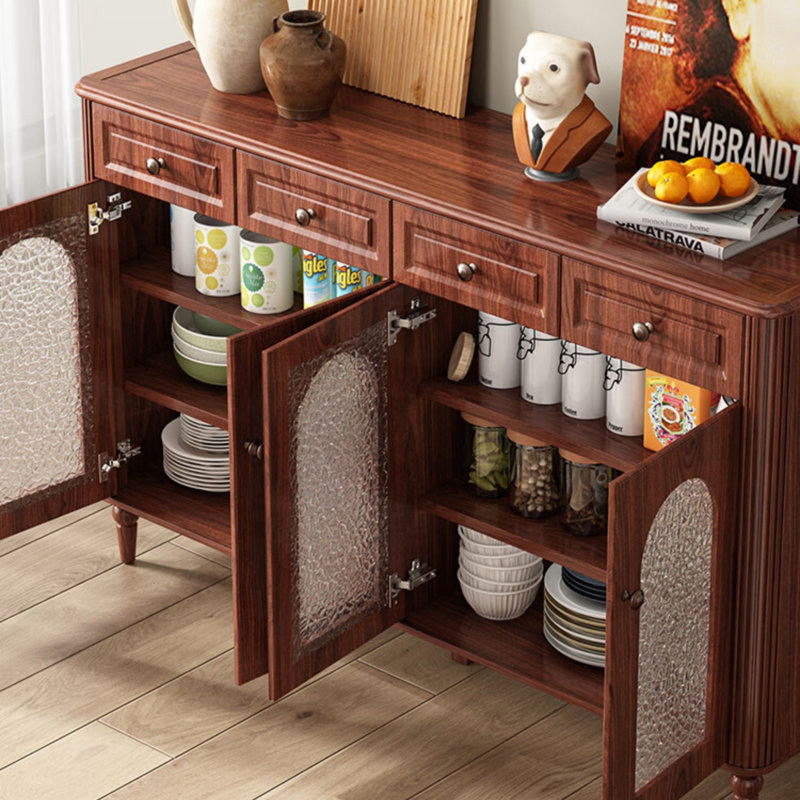 Multifunctional Kitchen Sideboard, 38.58" H x 62.99" W x 15.75" D