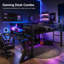 Lit mezzanine simple Black Gaming