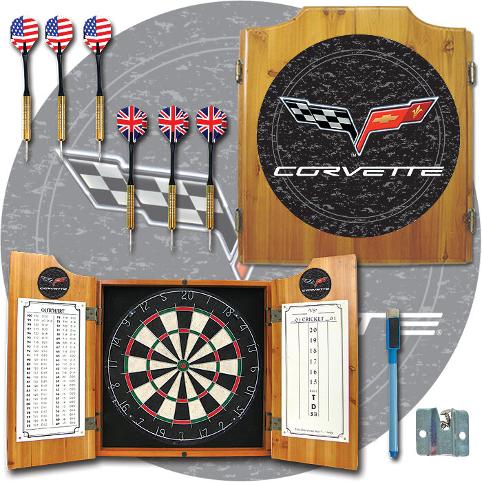 Trademark Global Corvette Model Dart in Medium Wood Wayfair