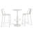 Emestina 2 - Person Patio Dining Set with Round Table-1106090318