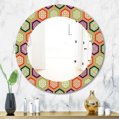 Honeycomb 3 Accent Wall Mirror