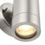 Metcalfe Brushed Stainless Steel Outdoor Armed Sconce