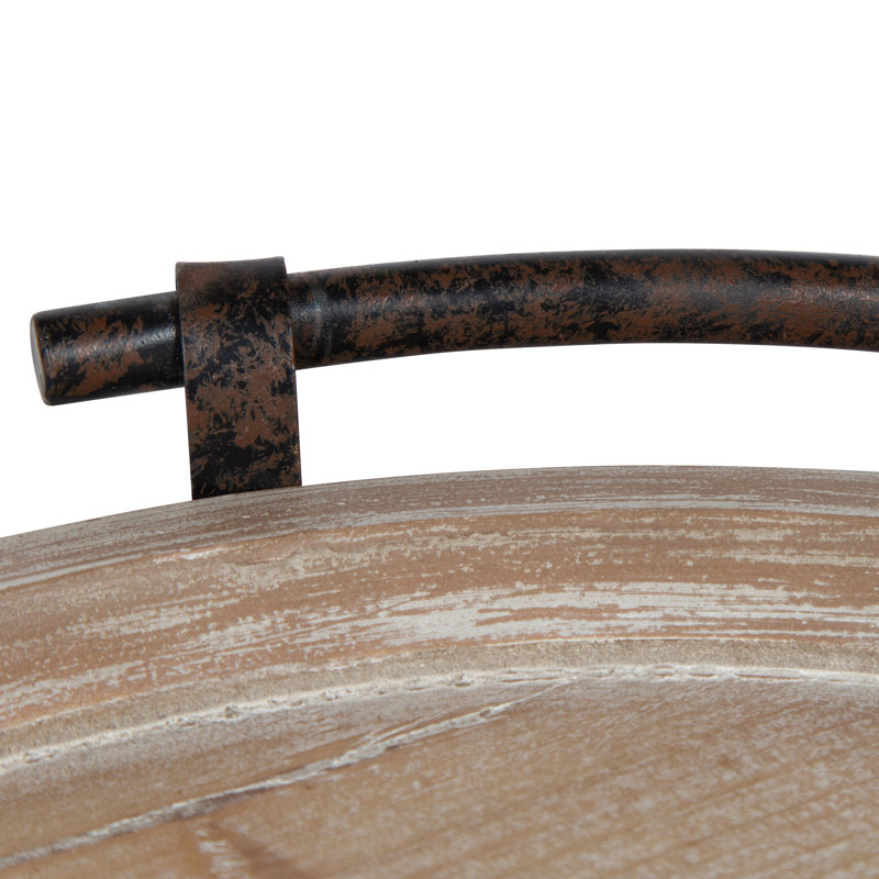 Avena Wood Tray, Brown