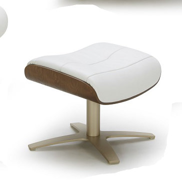 Dakota Leather Ottoman