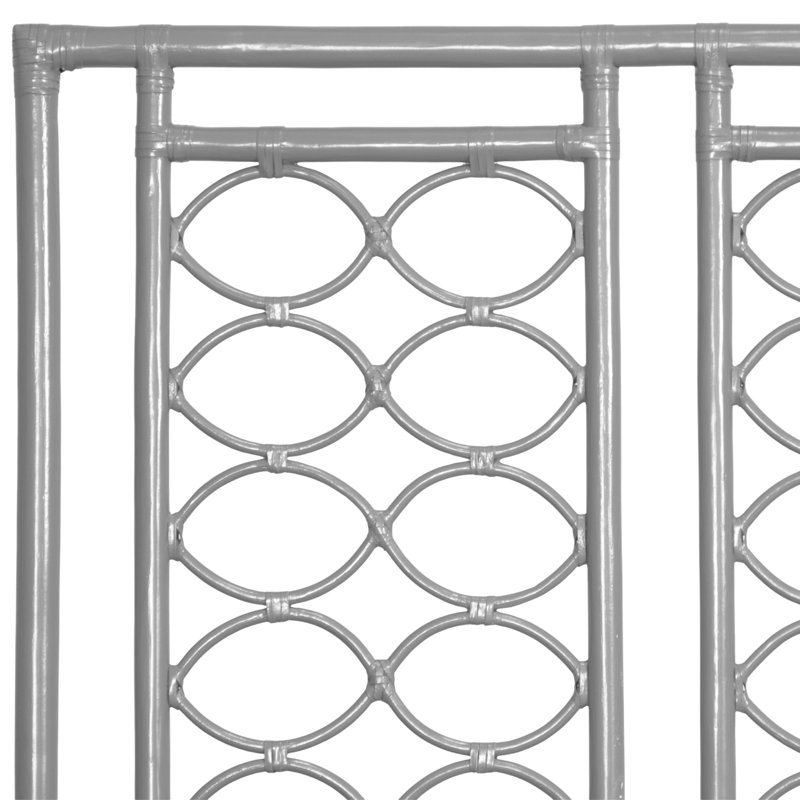Tête de lit à structure ouverte Infinity, Simple, Gris clair