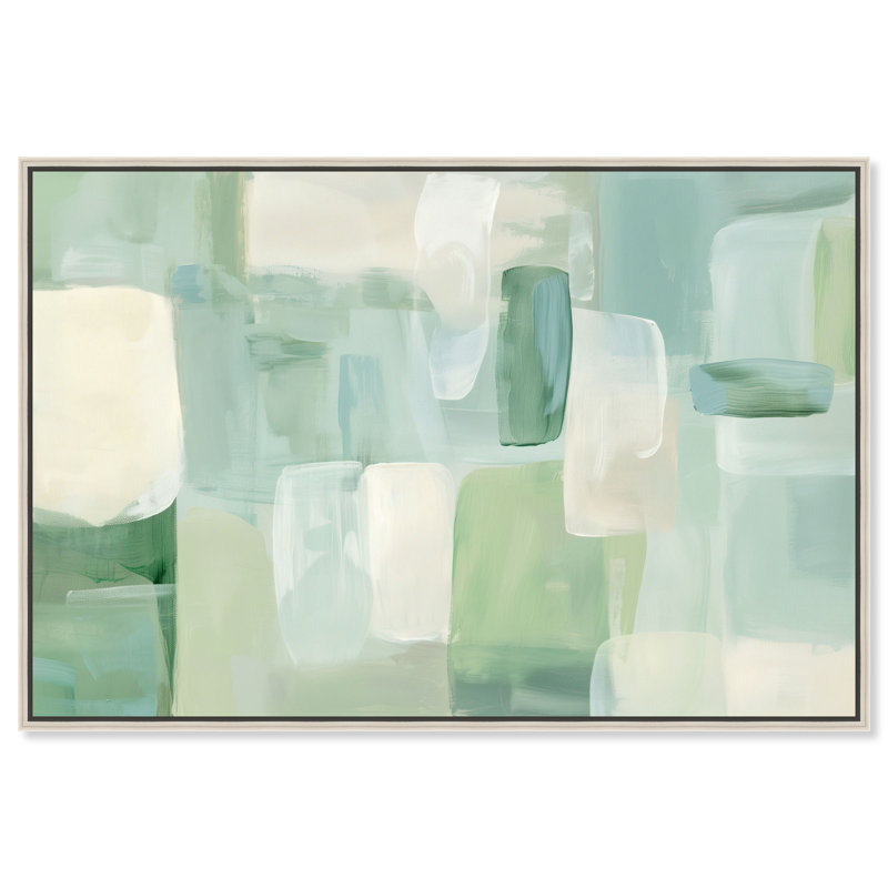 «Mint Haze II», reproduction sur toile encadrée par Art Remedy, cadre argenté, 30 x 20, H 21 po x l 31 po, Silver Frame