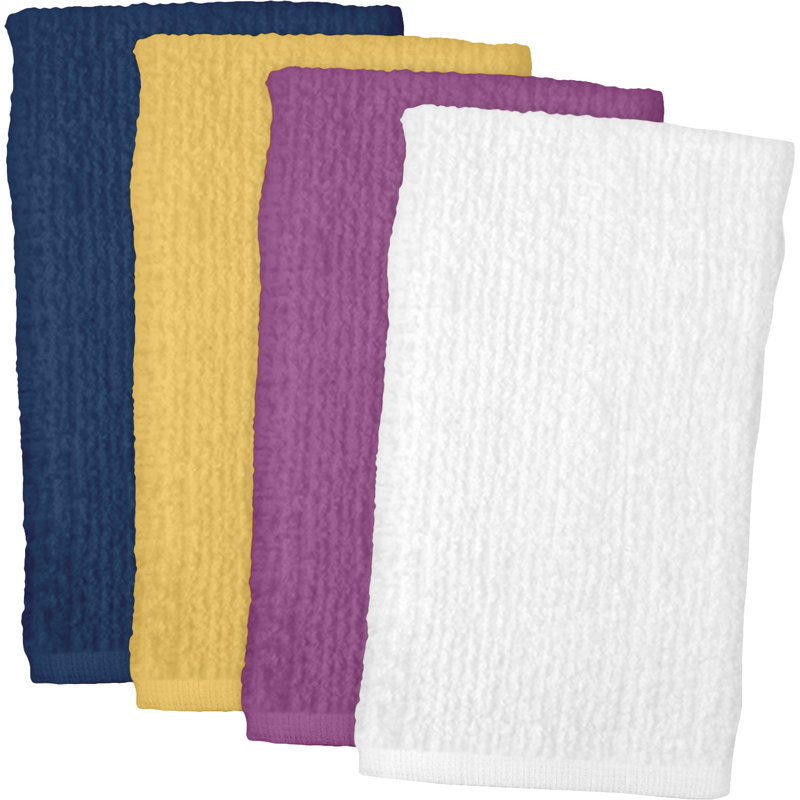 Aesha Cotton Tea Towel Kitchen Towel, Bold