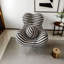 Chaise berçante moderne avec repose-pieds-104035720