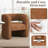 Full Assembled Upholstered Accent Barrel Chairs （Set Of 2）-1174386906