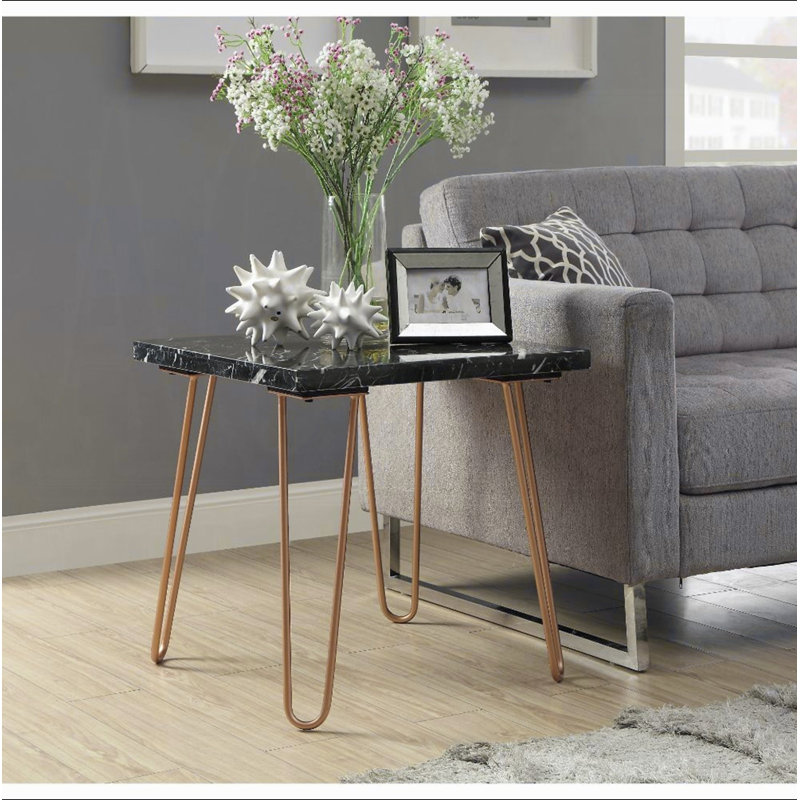 Table de bout en marbre Modern Elegance