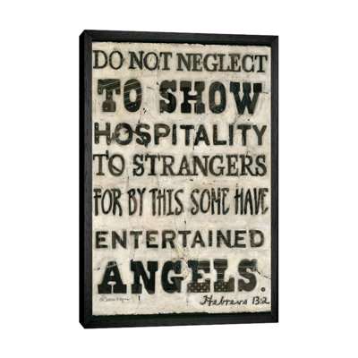 Hospitality 1 Piece Painting on Canvas