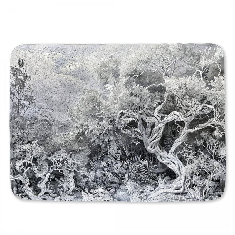 Tapis de bain Forest, L 21 po x L 34 po