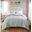 Ensemble de couvre-lit 3 pièces écume de mer Greenland Home Fashions Marina, 90 x 90 pouces-1683947759-1738267935