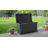 Lifetime 50.3'' W 116 Gallons Water Resistant Metal Lockable Deck Box in Brown