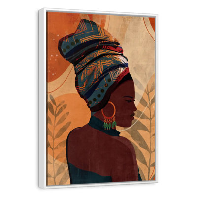 Black Woman Headwrap