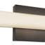 Geri 18-in Black dimmable LED Wall Sconce-1323320185-1323320199