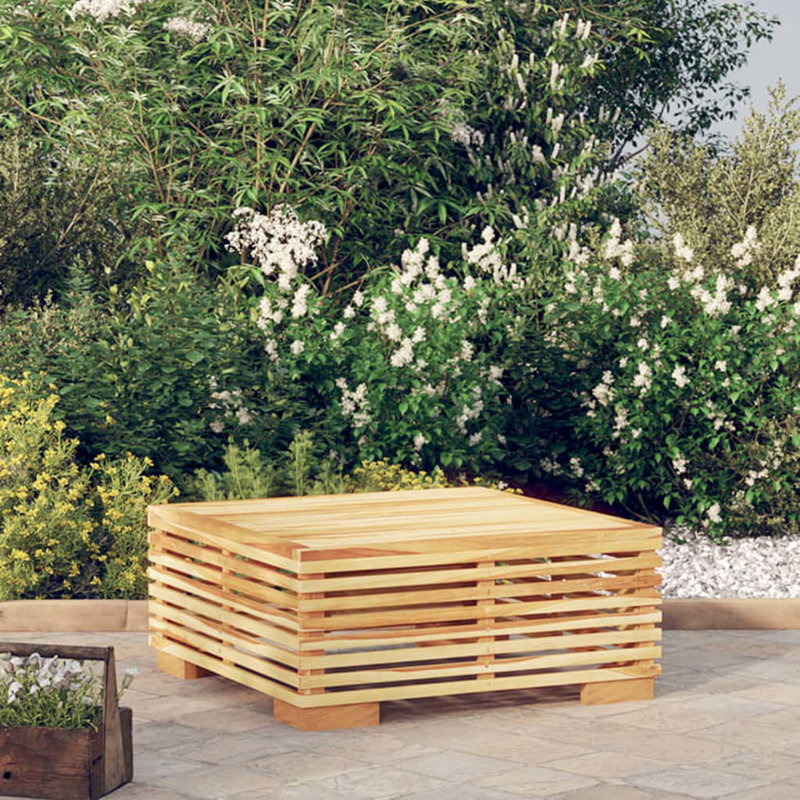 Square Outdoor Coffee Table , 27.4'' in. W 27.4'' in. D