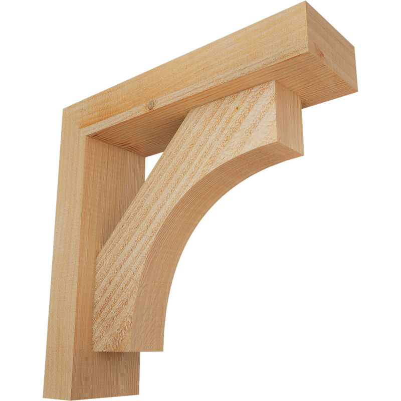 Support Westlake Block avec support décalé, 14 po x 14 po, Sapin Douglas de l 4 po (scié brut)