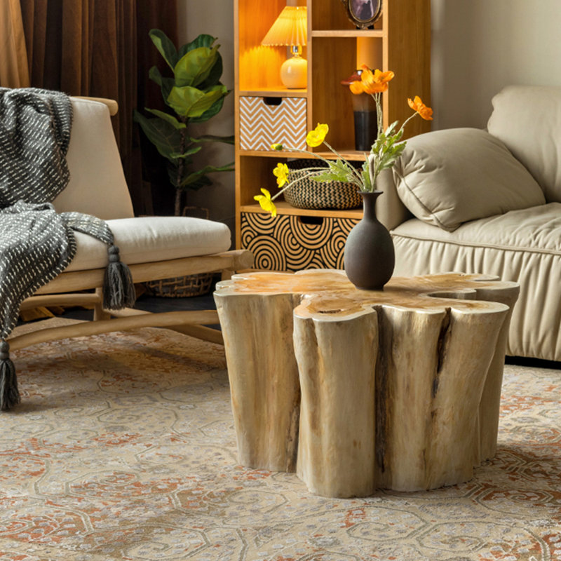 Table basse en teck
