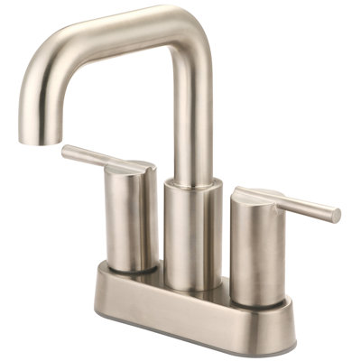 Undermount 2-handle Bathroom Faucet with Drain Assembly