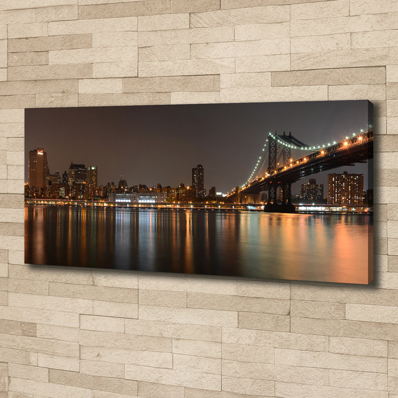 Between The Bridges - Wrapped Canvas Print