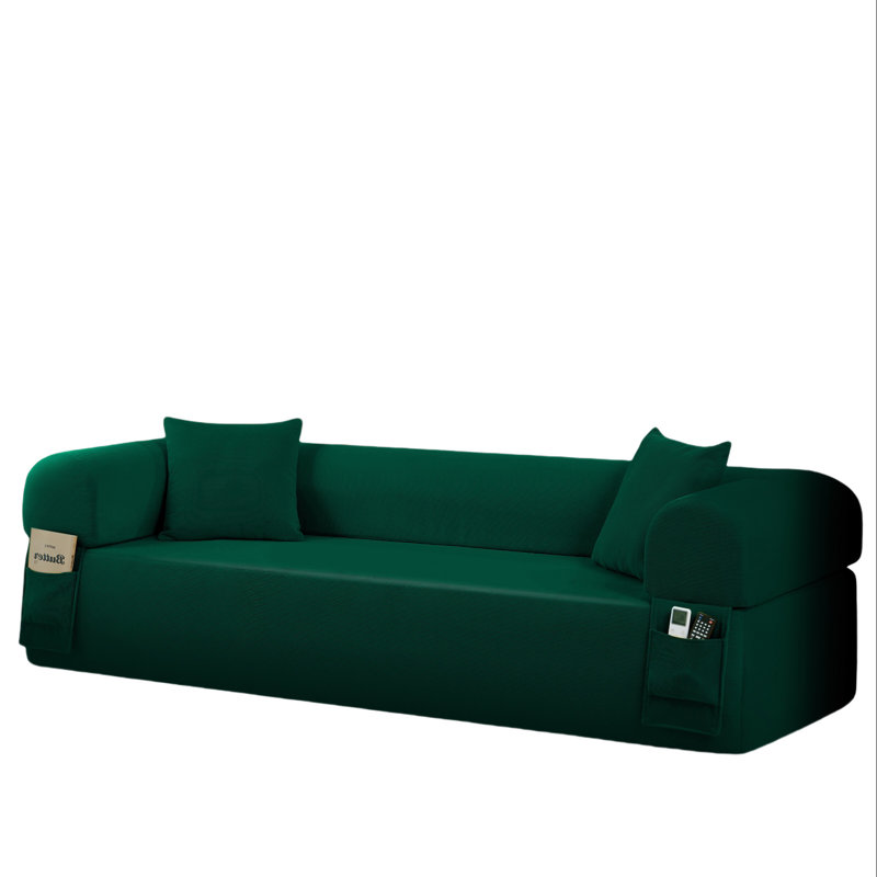 Spring Sofa With High-Quality Fabric, Gray