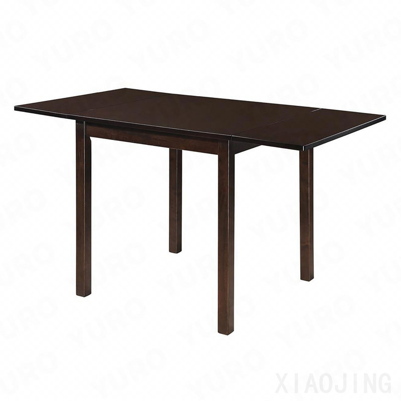 Cappuccino Dining Table With Drop Extension Leaf