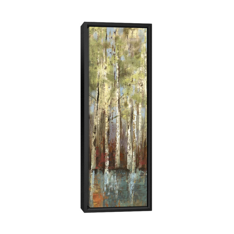 «Forest Whisper I» par Allison Pearce, reproduction sur toile tendue sur châssis, H 36 po x l 12 po x P 1,5 po, Toile tendue