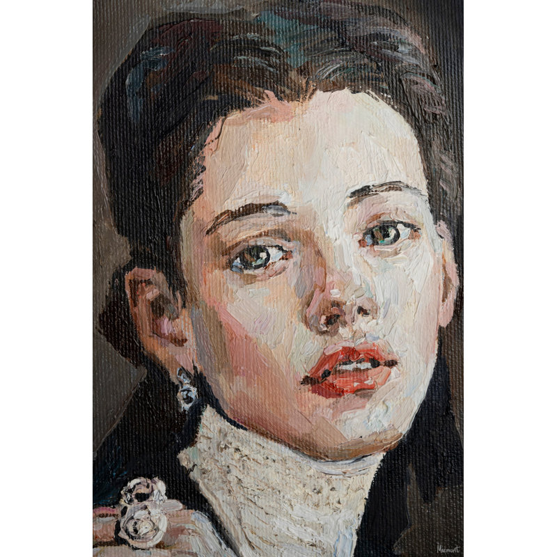How Lovely - Wrapped Canvas Painting, 38cm H x 25cm W x 3.81cm D