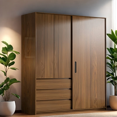 Simple Classic Dark Wardrobe
