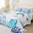 Marine Polyester Quilt Set Summer Bedding Lightweight Quilts-98551745-98551741