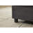 Corduroy Upholstered Sofa Lounge Chair with Removable Ottoman and Pillows-30853404-30323367