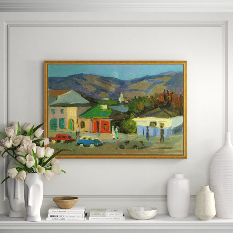 Small Town USA Giclee On Canvas by Soicher Marin Archives