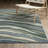 Holub Abstract Waves Green/ Blue Area Rug-710069034