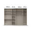 Wavero 5-6 Hinged Door Wardrobe in 3 colours 3 Drawer INCL. Delivery and Assembly-100795244-104828266