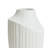 20.3'' H Modern Abstract White Floor Vase