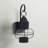  Cioffi Lantern shape Black Metal Wall Light-1582561395-1522112376