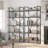 Bookshelf, 5 Tier Shelf Bookcase, Tall Bookshelf with Storage-2043694992