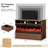 50" 3 Sided Electric Fireplace